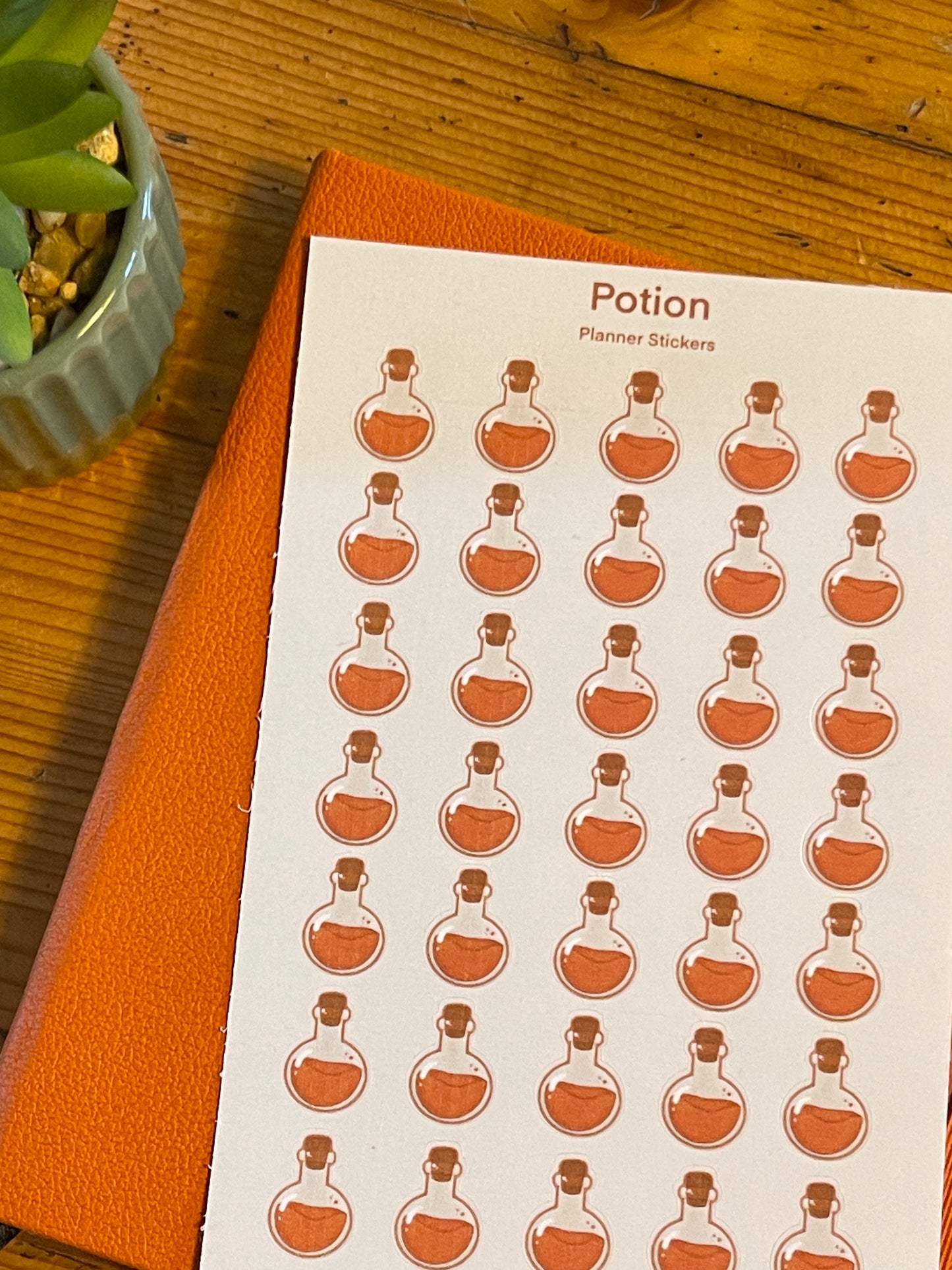 Potion Planner Sticker Sheet
