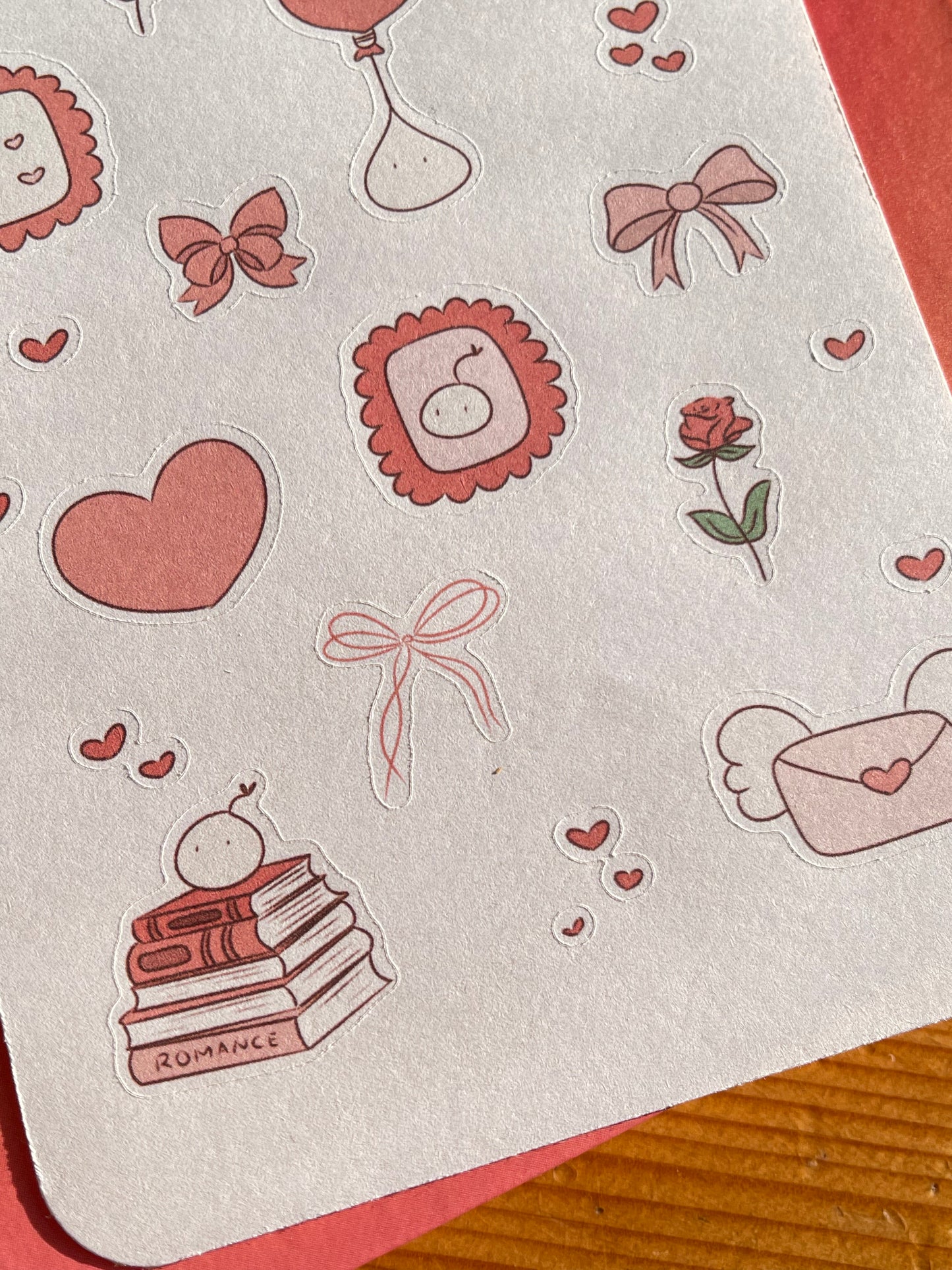 Valentine's Day Sticker Sheet