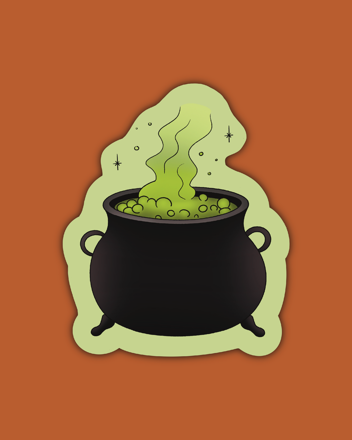 Cauldron Sticker