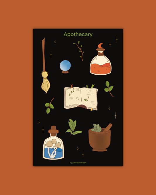 Apothecary Sticker Sheet