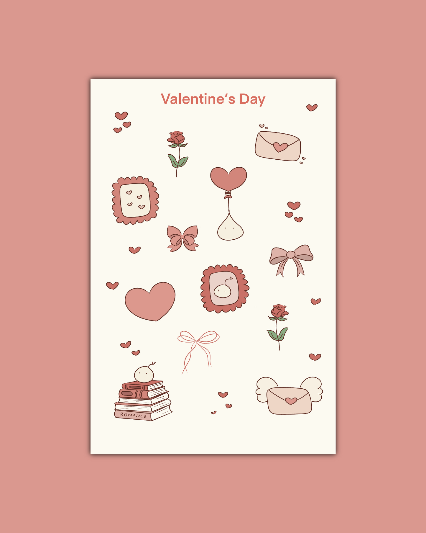 Valentine's Day Sticker Sheet